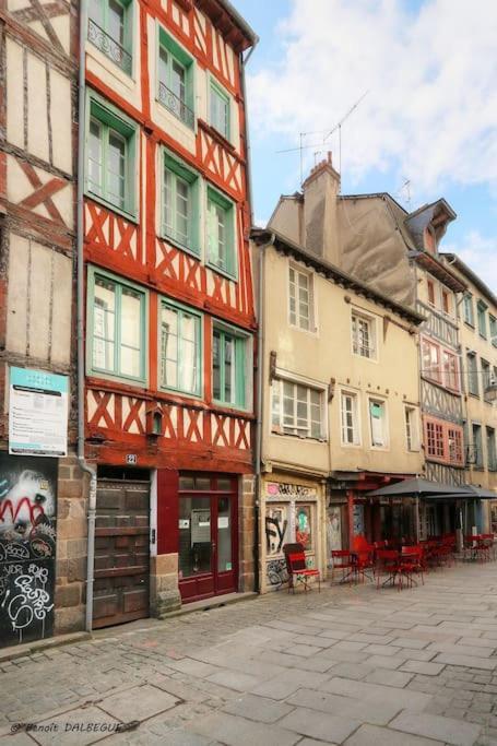 Appartement Le Saint Georges, Centre historique proche gare à Rennes Extérieur photo